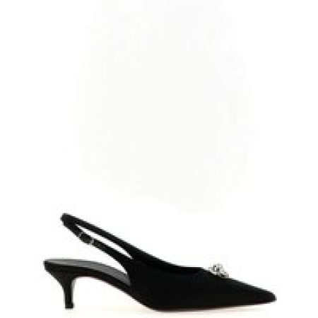 Magda Butrym Hoge hakken - Rosetta Slingback in zwart