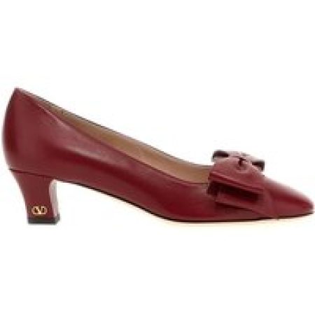 Valentino Garavani Hoge hakken - 'Bowow' Pumps in rood