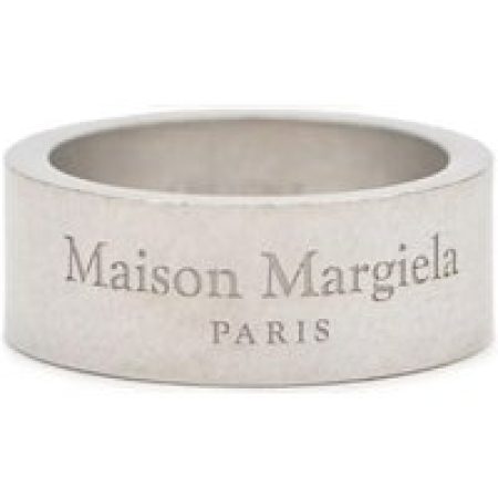 Maison Margiela Ringen - Engraved Silver Ring With Polished Finish in silver