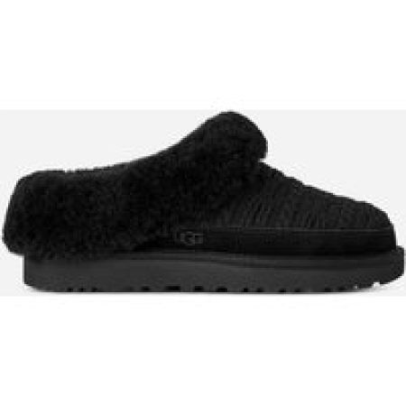 ClUGG®ette Cabelle Knit Slipper in Black