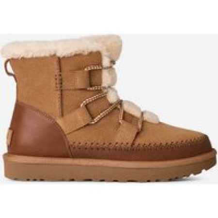 UGG® Classic RetroChic Lace Boot in Brown