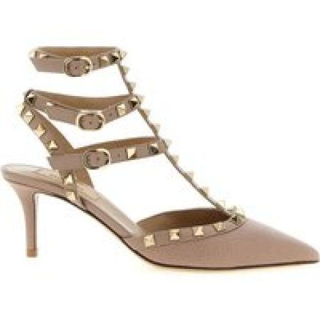 Valentino Garavani Hoge hakken - 'Rockstud' Pumps in roze