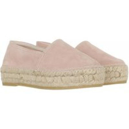 Espadrij l’originale Espadrilles - CLASSIC VELOUR HIGH in poeder roze