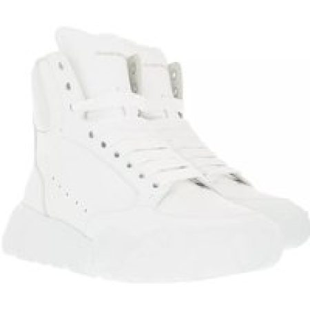 Alexander McQueen Sneakers - High Top Sneakers in wit