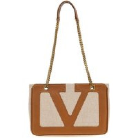 Valentino Garavani Shoppers & Totes - 'Viva Superstar' Small Shopping Bag in bruin