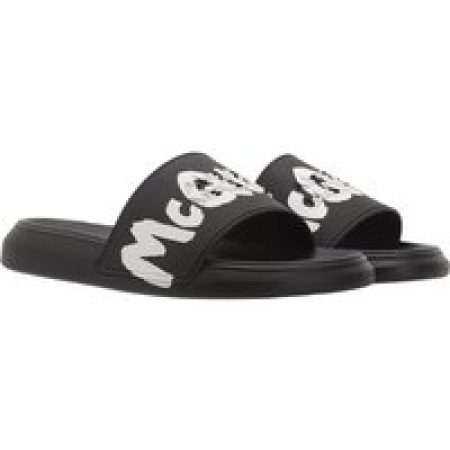 Alexander McQueen Sandalen - Beach Sandal Slides Rubber in wit