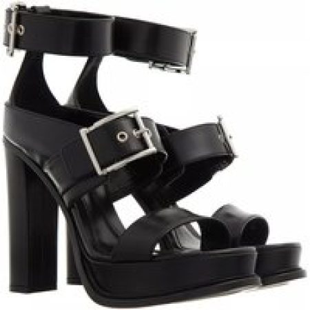 Alexander McQueen Pumps & high heels - Sandals With Platform Soles 120 mm in zwart