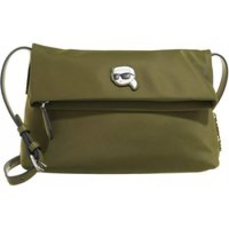 Karl Lagerfeld Crossbody bags - K/Ikonik 2.0 Nylon Fold Cb in groen