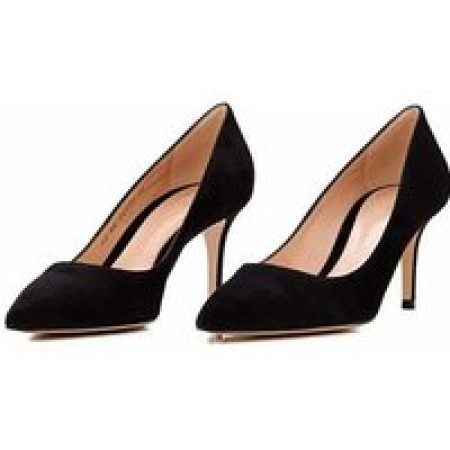 Gianvito Rossi Pumps & high heels - 70Mm Gianvito Suede Pump in zwart