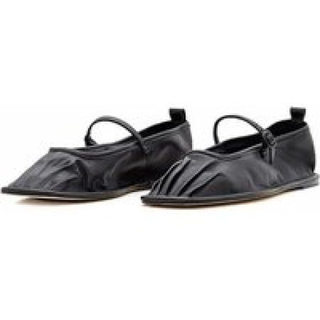 Hereu Loafers & ballerina schoenen - Dansa Leather Ballet Flat in zwart