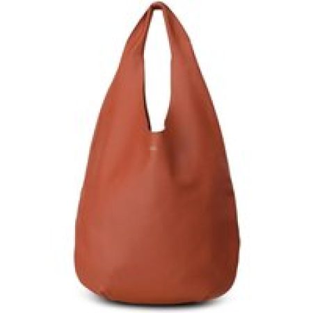 A.P.C. Crossbody bags - Tasche aus genarbtem Leder in bruin