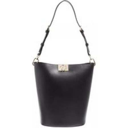 Furla Bucket bags - Furla Fleur Mini Bucket Bag in zwart