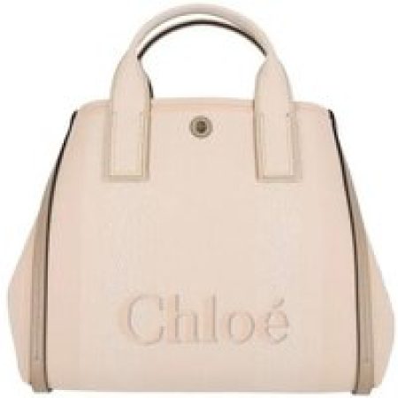 Chloé Crossbody bags - Structured Tote Bag With Rafia Effect in beige