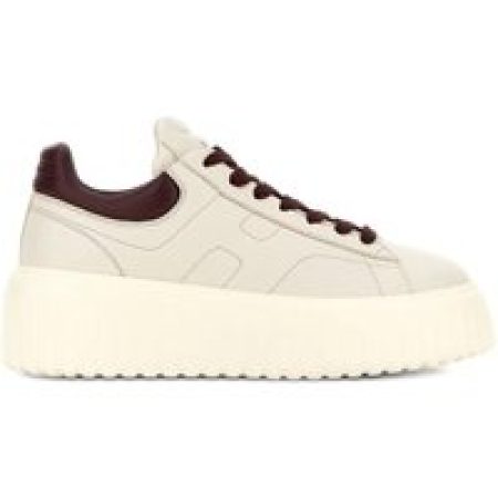 Hogan Low-Top Sneakers - Platform Sneakers With Round Toe in beige