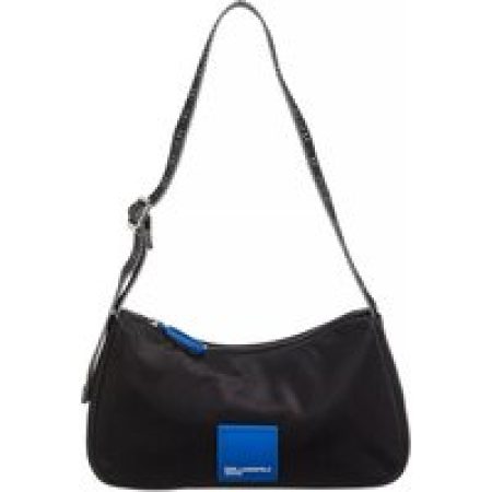 Karl Lagerfeld Jeans Hobo bags - Urban Nylon Shoulderbag in zwart