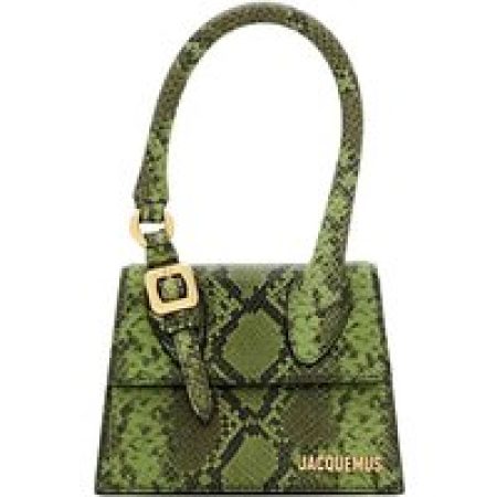 Jacquemus Crossbody bags - Le Chiquito Moyen Boucle Leather Bag in groen