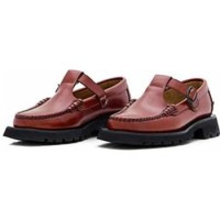 Hereu Loafers & ballerina schoenen - Albert Sport Leather Loafer in bruin