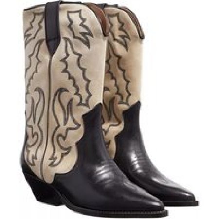 Isabel Marant Boots & laarzen - Duerto Embroidered Western Boots in beige