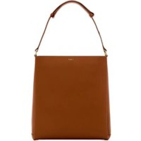 Plan C Totes & shoppers - Shopper Leather Bag in bruin