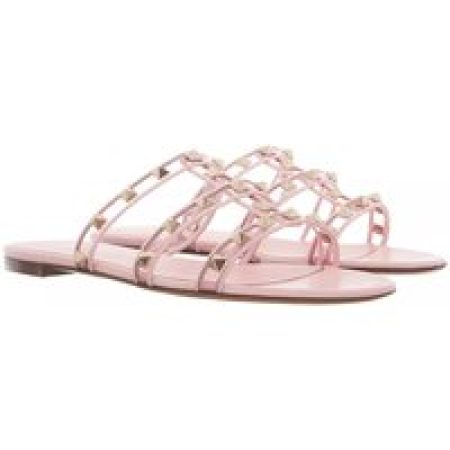 Valentino Garavani Slippers - Slide in poeder roze