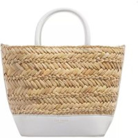 Ted Baker Totes & shoppers - Ivelie Medium Raffia Weave Tote in beige