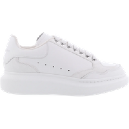 Alexander McQueen Low-Top Sneakers - Dames Oversized Sneaker Wit/Wit in wit