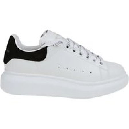 Alexander McQueen Low-Top Sneakers - Oversize Leather Sneakers in wit