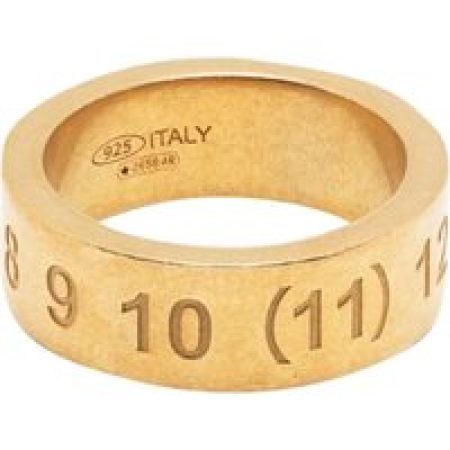 Maison Margiela Ringen - Numbers Ring Medium Gold Womens in multi