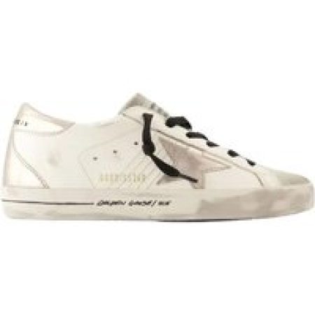 Golden Goose Sneakers - Laminated Star in wit