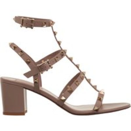 Valentino Garavani Sandalen - Rockstud Sandals in beige
