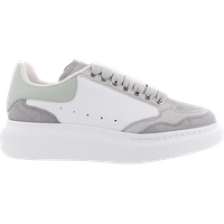 Alexander McQueen Low-Top Sneakers - Dames Oversized Sneaker Wit/Grijs in wit
