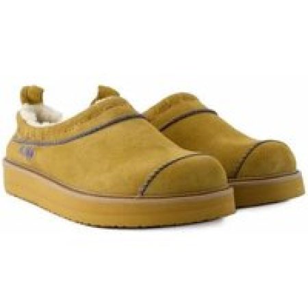 Ader Error Loafers & ballerina schoenen - Slides Slip On - Leather - Camel in bruin