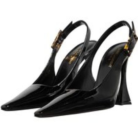 Saint Laurent Pumps & high heels - Dune Patent Leather Slingback Pumps in zwart