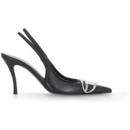 Diesel Hoge hakken - With Heel Black in zwart