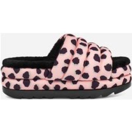 UGG® W Maxi Slide Cheetah Print in Pink Scallop