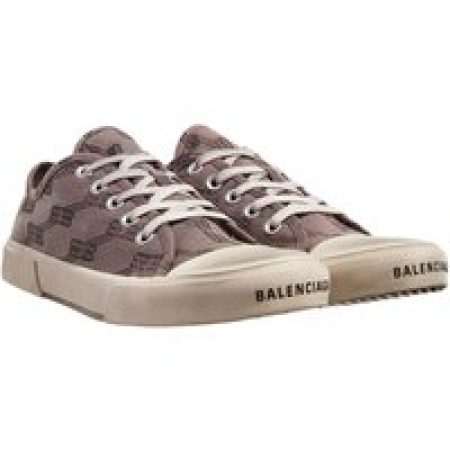 Balenciaga Sneakers - Paris Low Top Sneaker BB Monogram in bruin