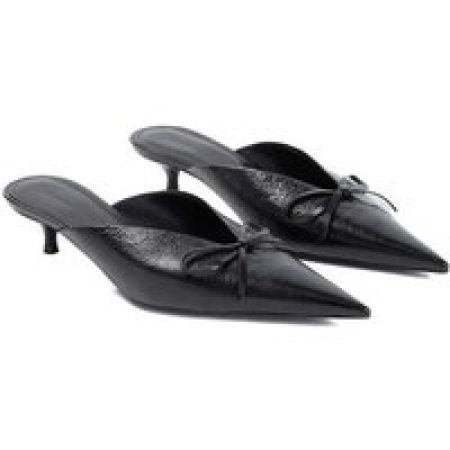 Balenciaga Slippers - Knife Bow Arena L40 Mules in zwart