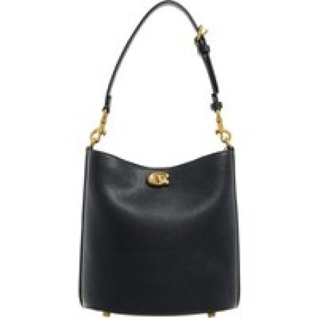 Coach Shoppers - Polished Pebble Soft Willow 19 in zwart