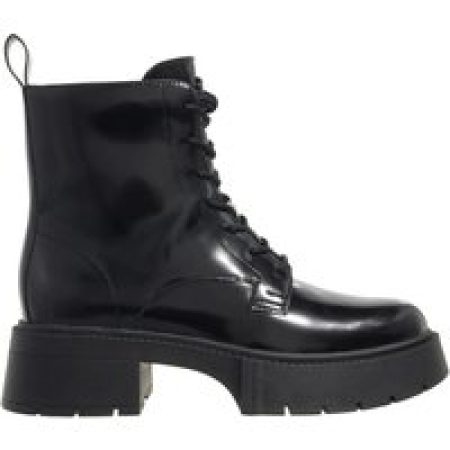 Coach Loafers - Avery Platform Leather in zwart