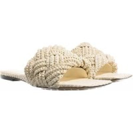 Bottega Veneta Slippers - Lido Flat Sandals in crème