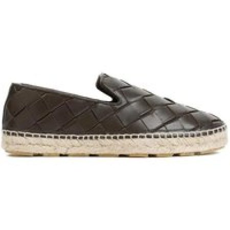 Bottega Veneta Loafers & ballerina schoenen - Jack Fondant Calf Leather Espadrilles in bruin