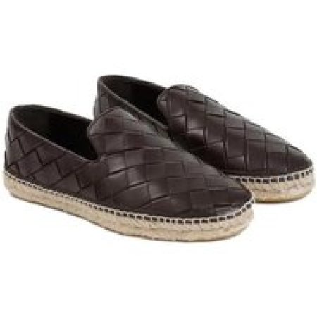 Bottega Veneta Loafers & ballerina schoenen - Jack Fondant Calf Leather Espadrilles in bruin