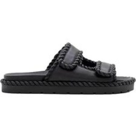 Bottega Veneta Sandalen - Jack Flat Nappa Sandal in zwart