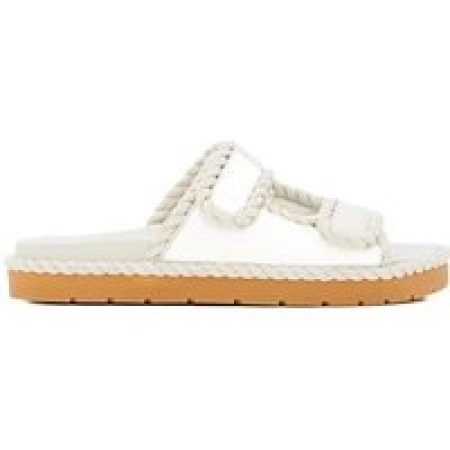 Bottega Veneta Sandalen - Jack Flat Nappa Sandal in beige