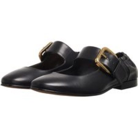 Bottega Veneta Loafers & ballerina schoenen - Mary Jane Astaire Ballerinas in zwart