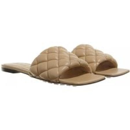 Bottega Veneta Sandalen - Flat Lido Sandals Leather in beige