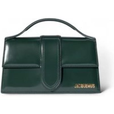 Jacquemus Hobo bags - Grand Bambino Petrol Green Paint in groen