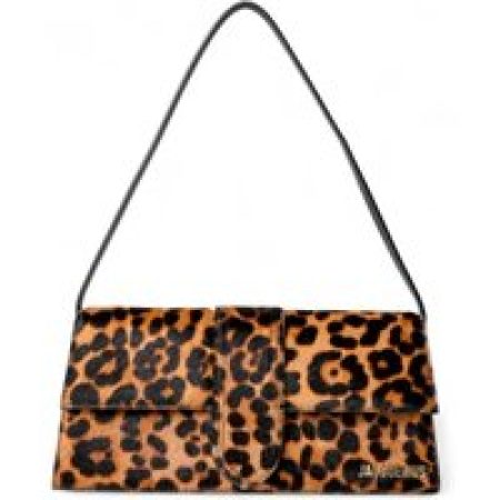 Jacquemus Hobo bags - Le Bambino Long Leopard - Brown in bruin