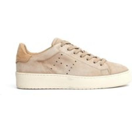 Hogan Low-Top Sneakers - Cassetta New Beige Suede in wit