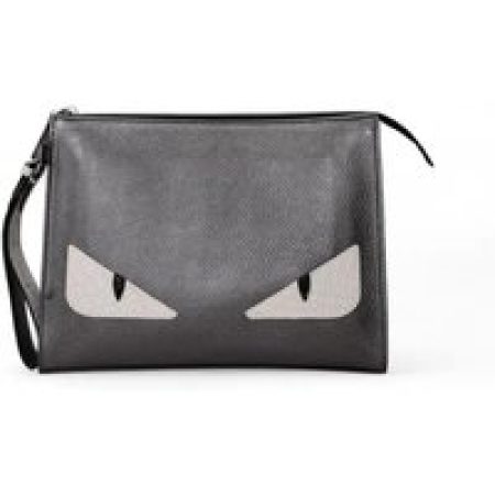 Fendi Clutches - Clutch Monster Gray in grijs